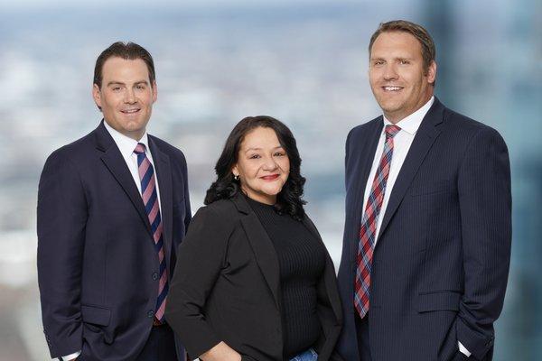 Attorney Dustin Smith Office Manager Maricella Rivera Attorney Michael Gruszeczki