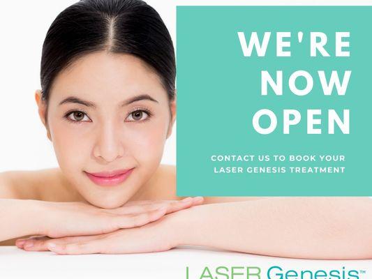 50% off Laser Genesis!