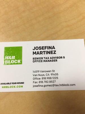 Book an appointment with Josefina, she is the best!