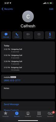 Calls trying to get through always "High call volume"