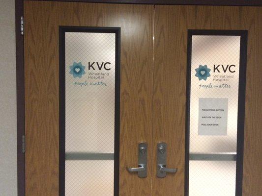 KVC Wheatland Hospitals interior