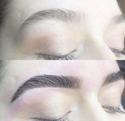 Eyebrow Wax and Tint