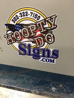 Scott and His Staff Provide Fantastic Customer Service!~ #HooptyDoSigns