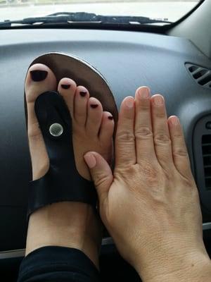 Perfect mani/pedi!