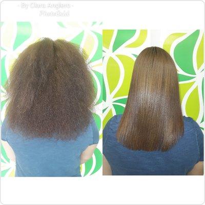 Keratin Treatment by Clara Anglero.  Book now  www.envymehair.com