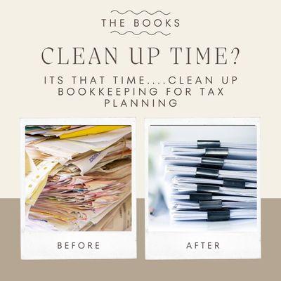 End of Year Bookkeeping Clean Up