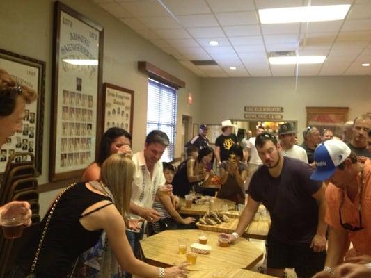 The rain didn't stop us from enjoying some good ol fashioned beer pong!