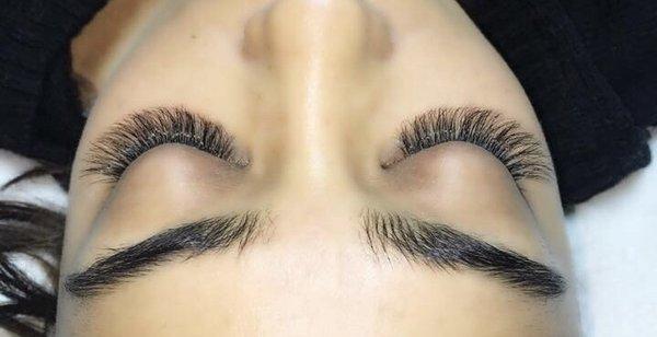 When you can't tell where the natural lash starts and where the extensions ends.