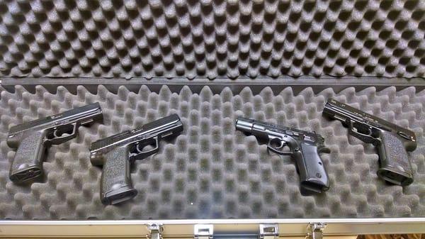 HK 45/9MM & CZ-75B