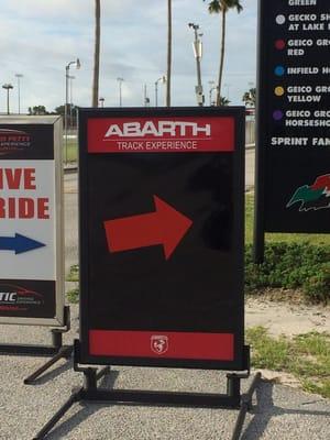 Abarth Experience At Daytona Speedway