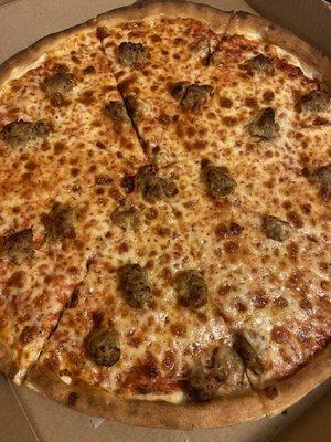 Sausage pizza