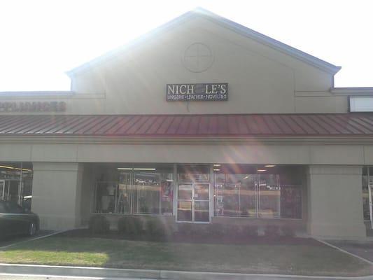 Nichole's is located @ The Golden Strip Center Directly beside Auto Zone and across the street from Wells Fargo Bank.