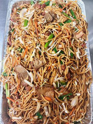 BB pork chow mein