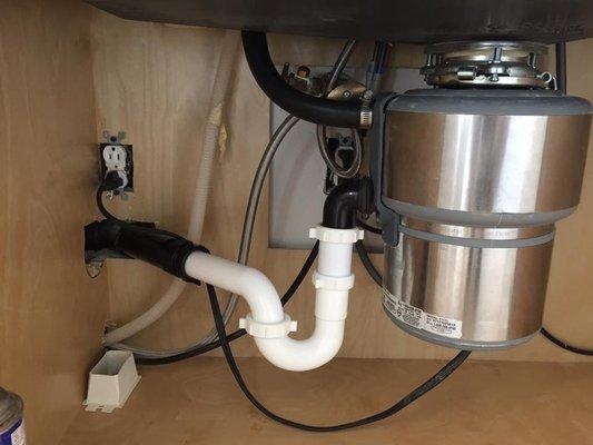 New garbage disposal