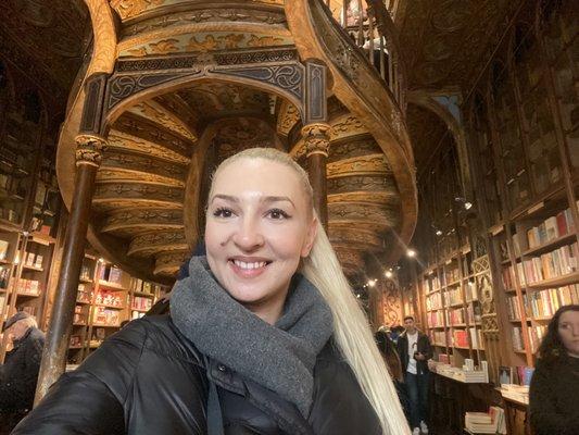 The famous book store in Porto (Portugal)