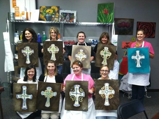 Girls Night Out, Kids Birthday Party we do it all!! Room for 5 to 30 friends to paint. visit LetsPaint.Biz