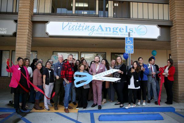 Ribbon Cutting at our sister office in Whittier