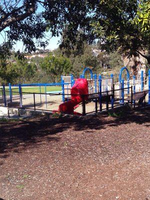 One of two play areas near Rec center