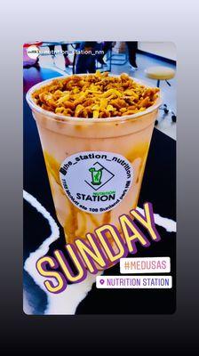 Saturday Sunday   #Medusa Special @NutritionStationNM