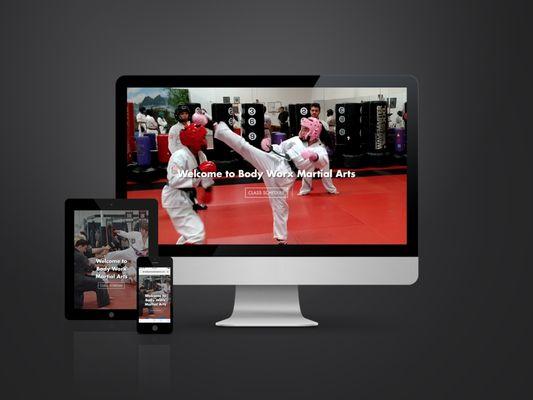 Body Worx Martial Arts Squarespace Website