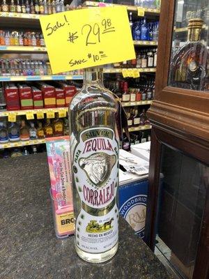 Idk if this is good tequila but that's an aggressive price for a 1.75 L