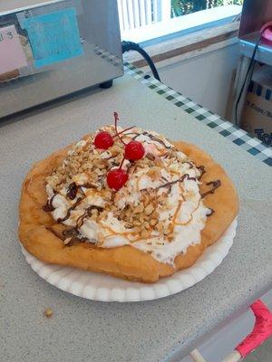 Fried Dough Sundae