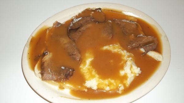 Hot Beef Dinner