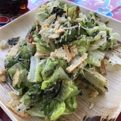 Grilled Caesar salad