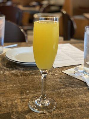 Bottomless mimosas