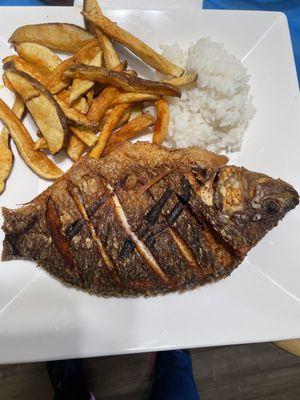 Mojarra frita