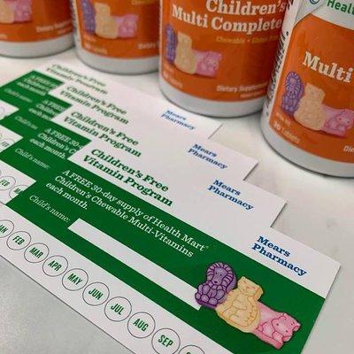 Free Children's Vitamins