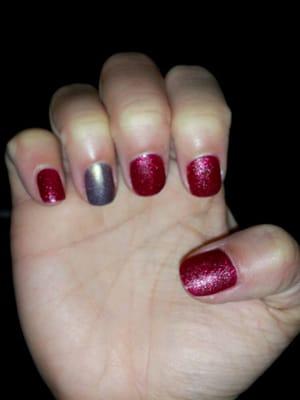 My Holiday nails!