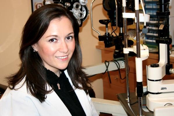 Our optometrist, Dr. Galina Rabkin