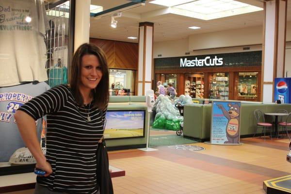 This mom was debating whether or not to try MasterCuts while her kids played at Playland. Why not? I thought.