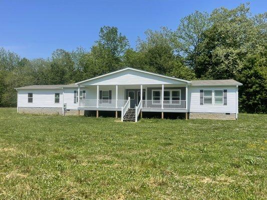 Home we add garage and front porch to