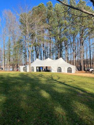 Great wedding option with window sidewall.