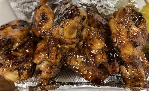 Jamaican Jerk Island Wings