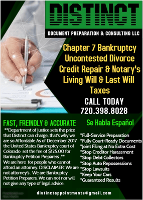 Distinct Document Preparation & Consulting