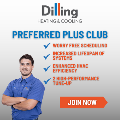 HVAC maintenance plans. Dilling Heating & Cooling