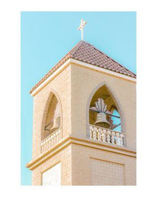 Church bell and cross