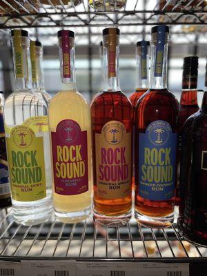 Rock Sound Rum, local Austin spirit. Very delicious!!