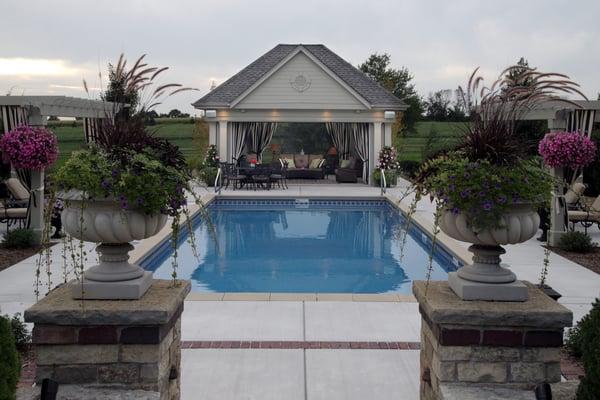 Pool House Addition in Lake Country