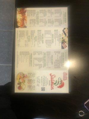 Salmon sushi menu is very nice place for dine in,pick up and delivery