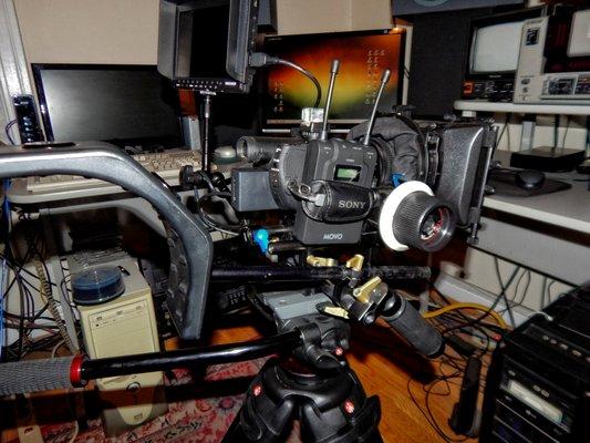 4K Sony Rig w/ dual wireless system.