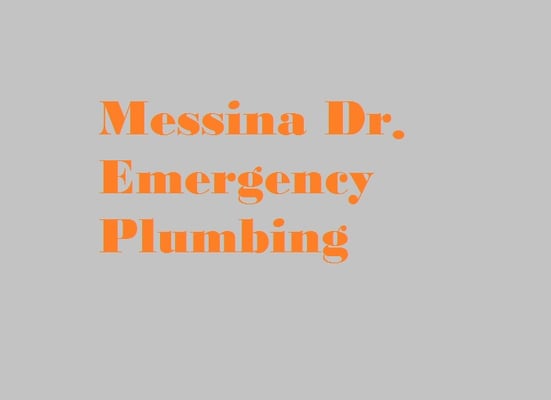 Messina Dr Emergency Plumbing