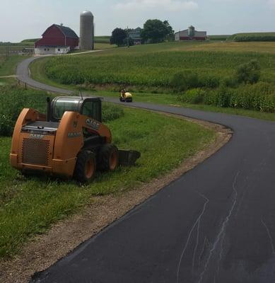 New Farm Lane Install