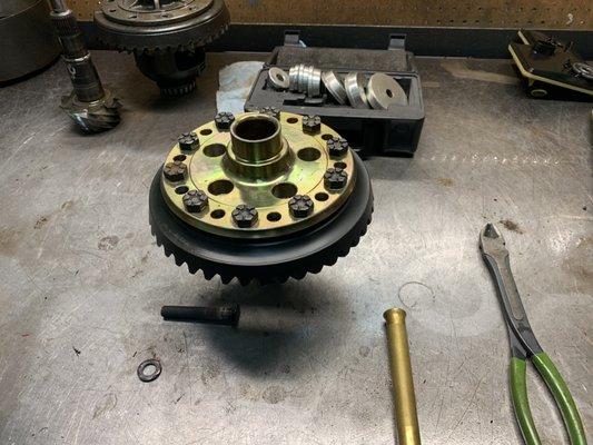 Complete differential rebuilding