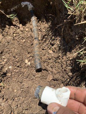 Sprinkler repairs