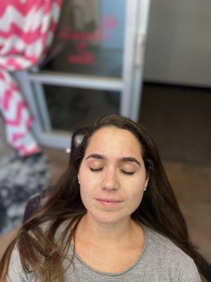 Eyebrow threading