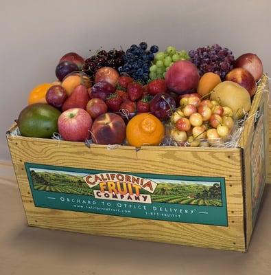 Fresh Fruit while you work, delivered to your door....YUM!